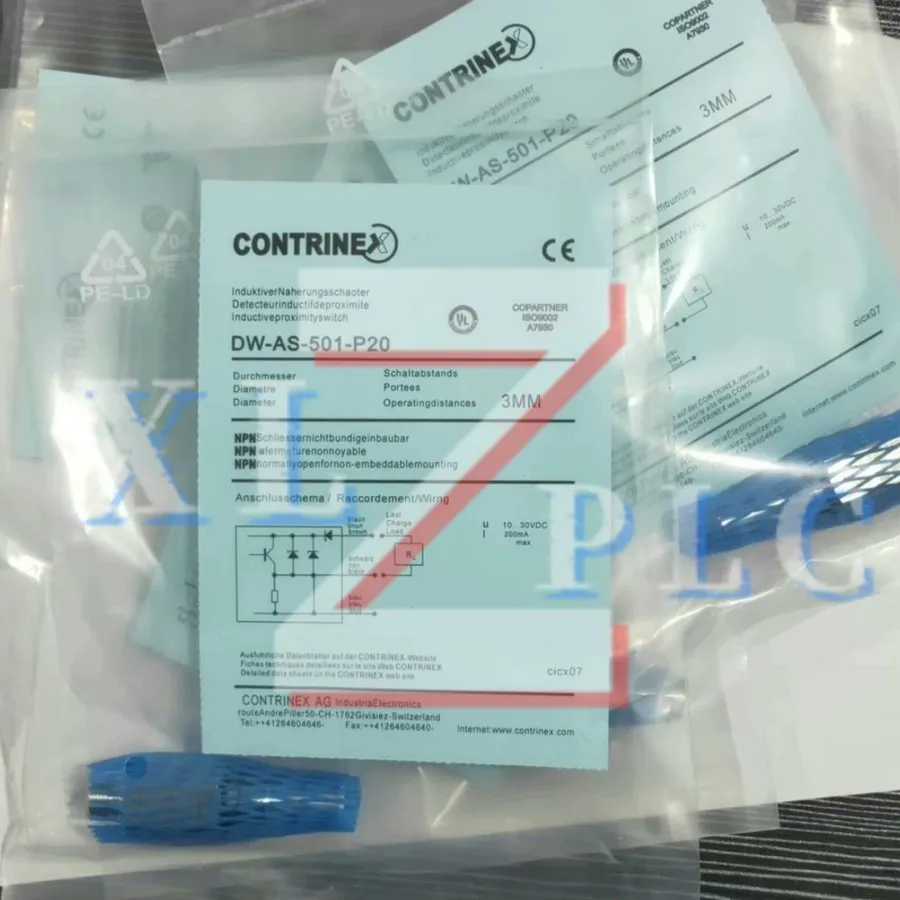 Индуктивный датчик CONTRINEX DW-AS-503-P20 Pressure Inductive Sensor