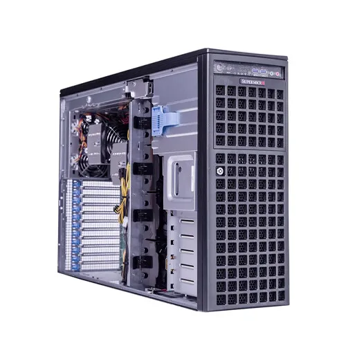 Сервер Supermicro SYS-740GP-TNRT 5 GPU Server 8X3.5" 2x 2200W PSU Support LGA-41