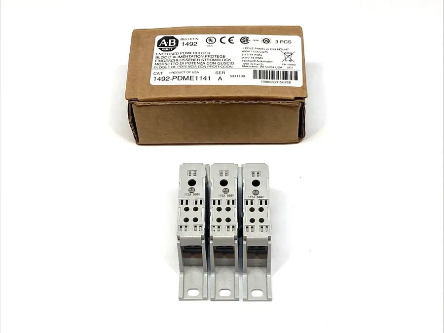 Клеммник Allen Bradley 1492-PDME1141 SER A Enclosed Power Block 115A 600V