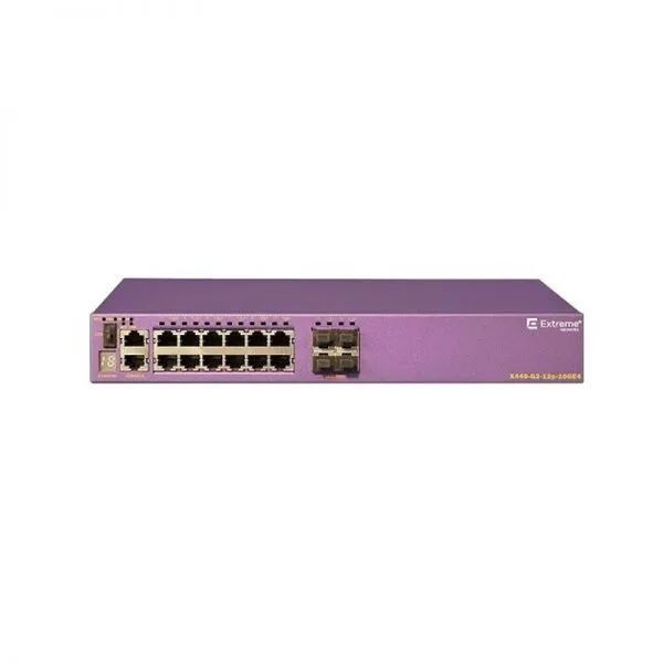 Коммутатор Extreme Networks X440-G2-12P-10GE4 12 Ports Power over Ethernet POE S