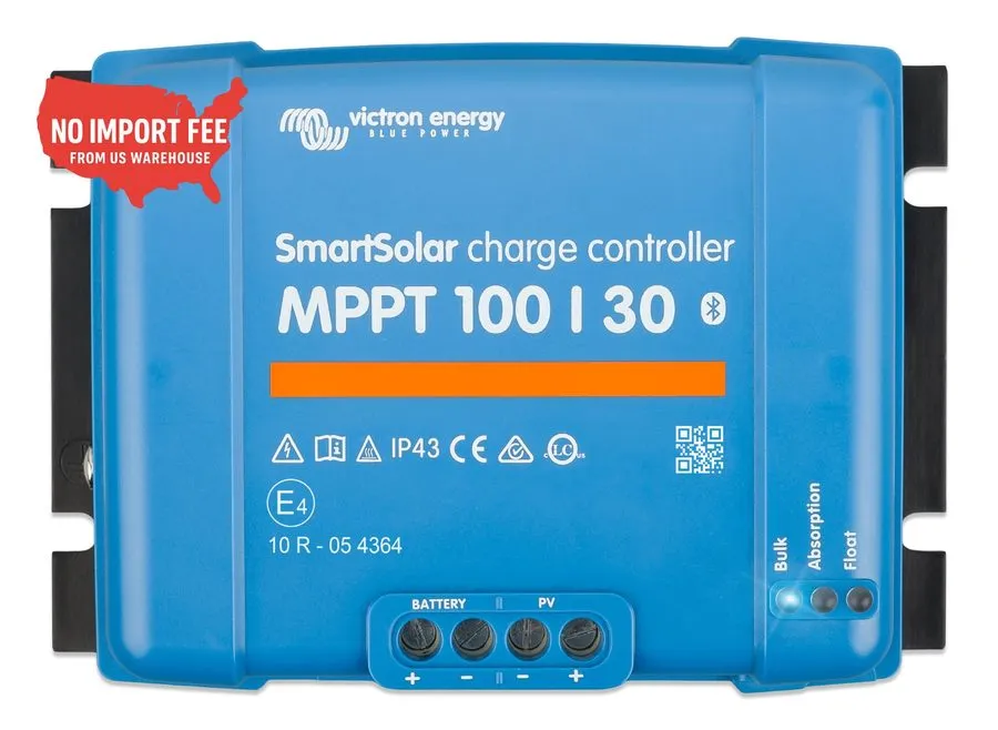 Аккумулятор Victron SmartSolar MPPT Charge Controller 100V 30AMP SCC110030210
