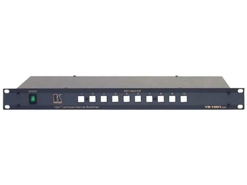 Видеокоммутатор Kramer VS-601xlm-b 6x1x3 Composite Video and Stereo Audio Switch — фото лота 1