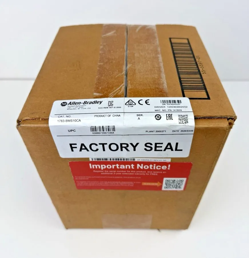 Коммутатор 1783-BMS10CA Allen-Bradley Stratix 5700 Ethernet Switch 10 Ports