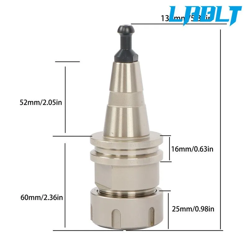 Патрон ISO30 ER32-60 Balance Collet Chuck G2.5 30000rpm CNC Tool Holder Stainles — фото лота 1
