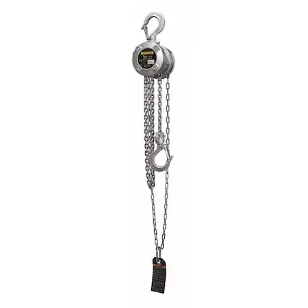 Таль Harrington Cx005-20 Mini Chain Hoist, 1000 Lb., 20 Ft. Lift — фото лота 1