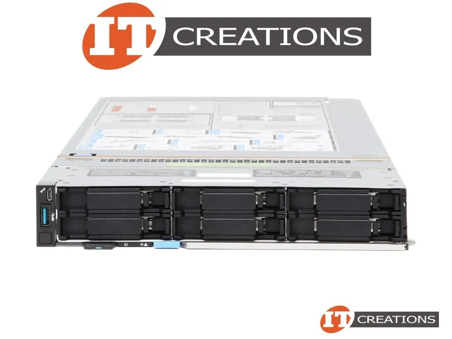 Сервер DELL POWEREDGE MX750C BLADE SERVER GOLD 5320 26C 2.2GHZ 32GB RAM 2 X 240G