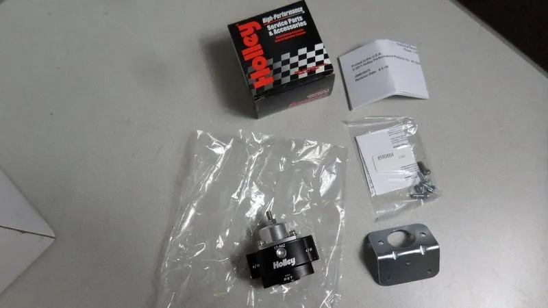 Трубопроводная арматура 12-842 HP Billet Carbureted By Pass w/ Idle Bleed Fuel P