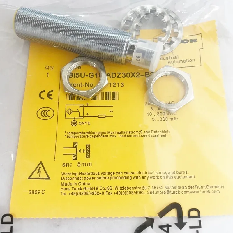 Датчик приближения Turck BI5U-G18-ADZ30X2-B3331 Proximity switch sensor One