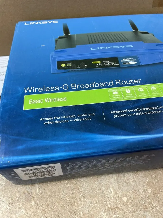 Маршрутизатор Cisco Linksys Wireless-G Broadband Router WRT54GL