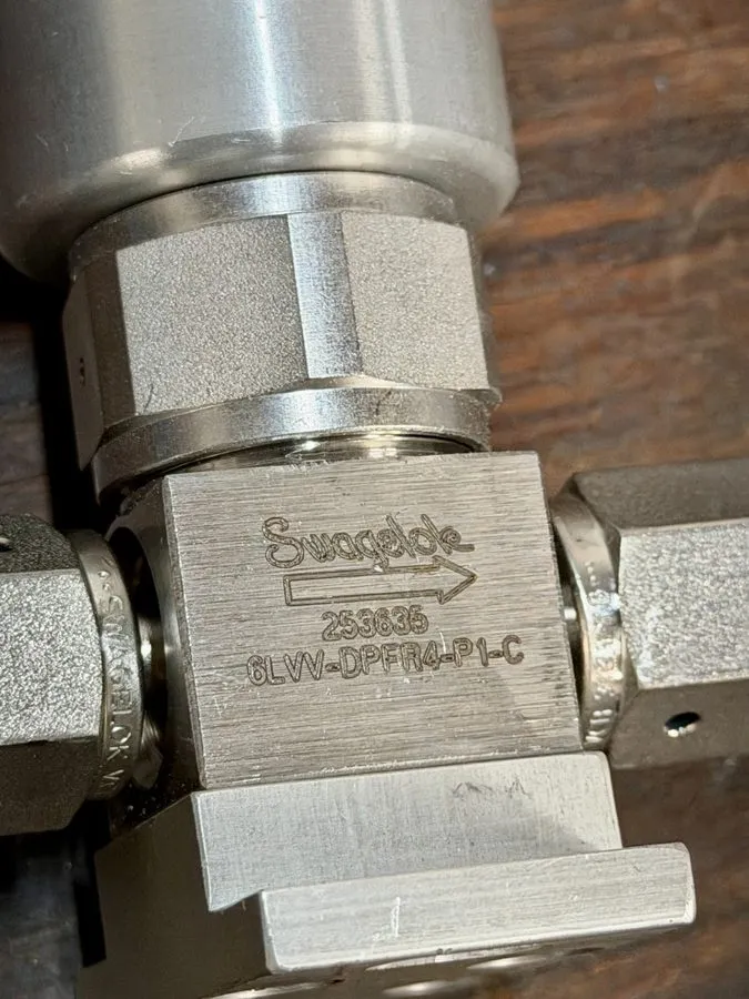 Клапан Swagelok 6LVV-DPFR4-P1-C, Diaphragm Pneumatic Valve