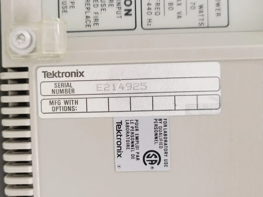 Осциллограф Tektronix 2225 50 MHz 2 Channel Analog Oscilloscope — фото лота 2