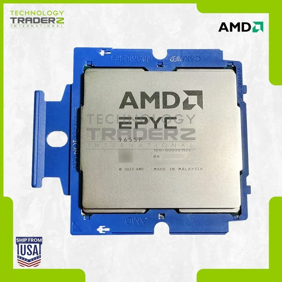 Процессор 100-000001522 AMD EPYC Turin 9655P 96-Core 2.60GHz 400W 384MB SP5 CPU 