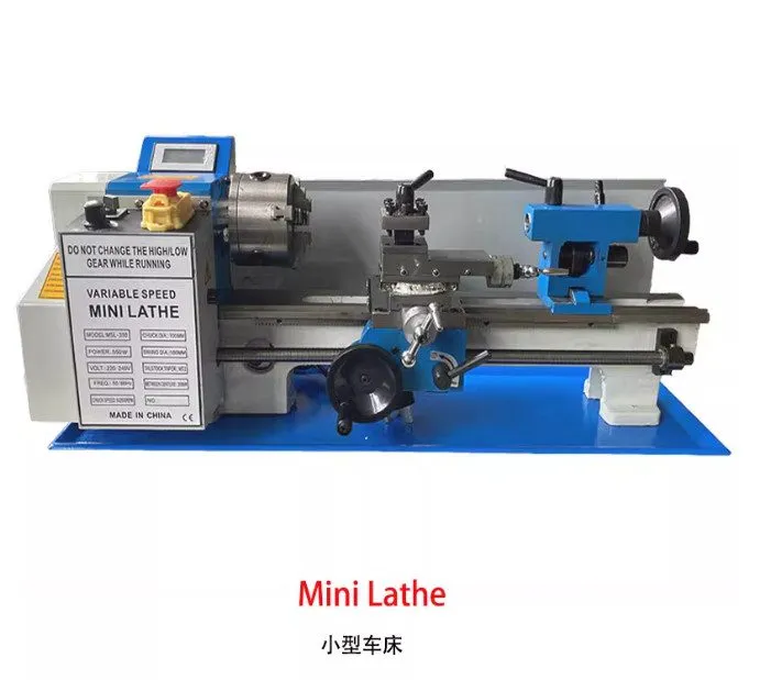 Оборудование ЧПУ CJ0618 Mini Home-Use Multi-Function Precision Metal Turning Lat
