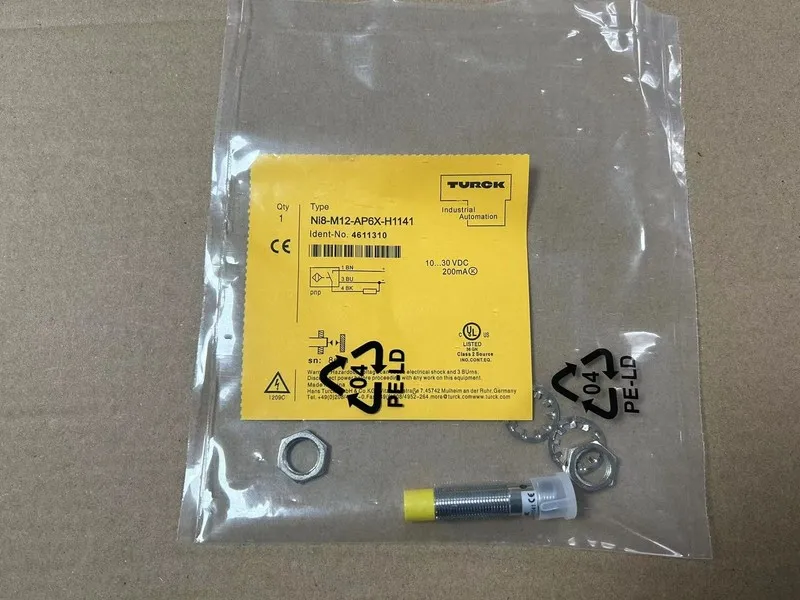Датчик приближения Turck Ni8-M12-AP6X-H1141 Inductive Proximity Sensor, 8mm, 10-