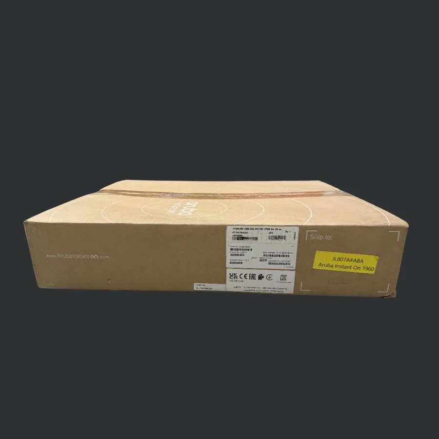 Коммутатор Aruba Instant On 1960 24-Port PoE Switch 370W 10G SFP+ Smart Managed  — фото лота 2