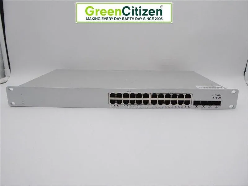 Коммутатор Cisco Meraki MS210-24P 24-Port Gigabit PoE Ethernet Switch UNCLAIMED