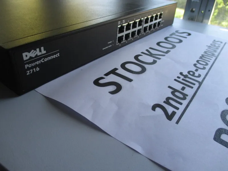 Коммутатор Dell PowerConnect 2716 16-Port 1Gbps Gigabit External Switch Managed
