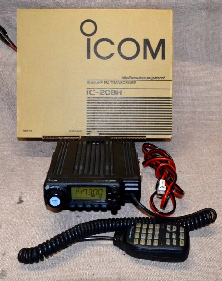Радиостанция Icom IC-208H Dual Band VHF/UHF Transceiver