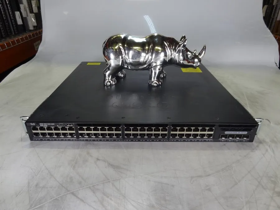 Коммутатор WS-C3650-48TQ-S CISCO 48X RJ45 1GE UPLINK 4X 10G SFP PLUS, IP