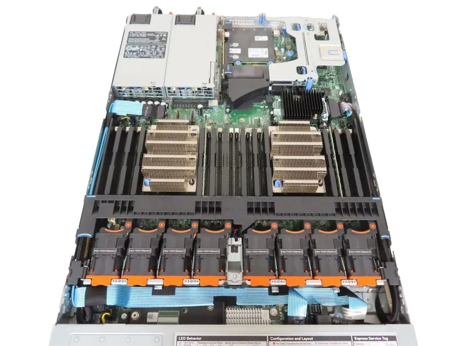 Сервер Dell PowerEdge R640/E560F 10SFF Server 2x Gold 6140 32GB RAM H330 NVME 2x