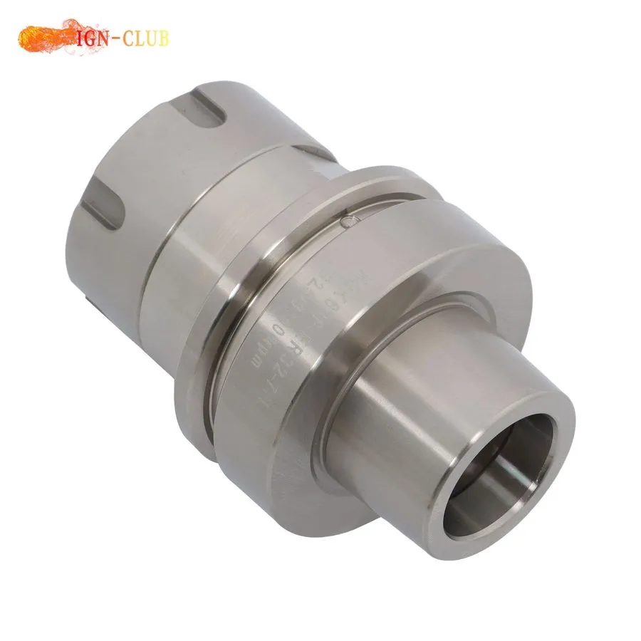 Режущий инструмент HSK63F ER32 70 Collet Chuck Tool Holder G2.5 30k RPM CNC Rout