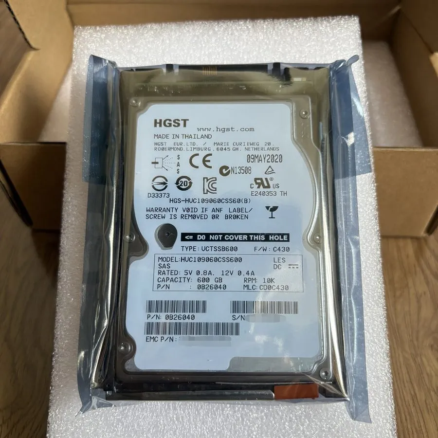 Жёсткий диск NewEMC 600GB 10K 005049250 005049203 005049804 V4-2S10-600 SAS 2.5"