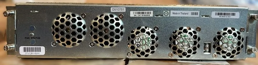 Коммутатор Cisco 68-4649-02 ASR 920 Fan Tray Cooling Fan Module — фото лота 1