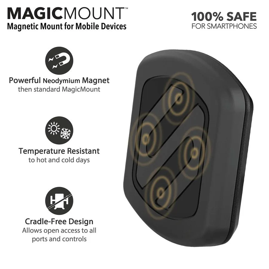 Вакуумная присоска MAGWSM2 MagicMount Magnetic Suction Cup Mount