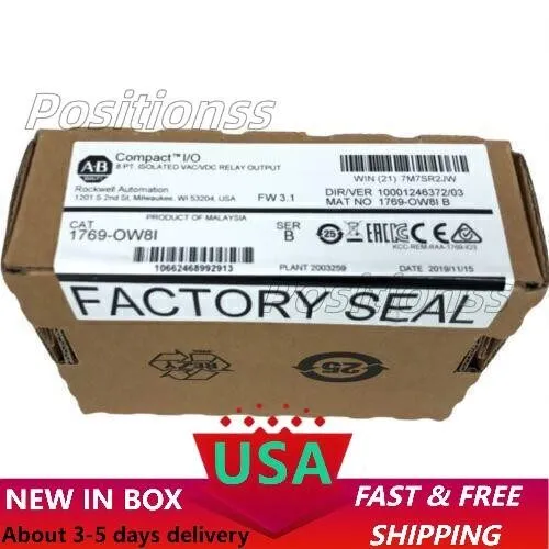 Модуль ввода-вывода Allen bradley 1769-OW8I CompactLogix Relay Output Module