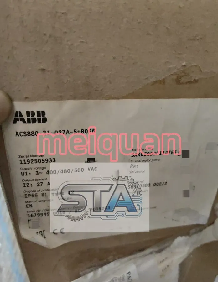 Частотный преобразователь ABB ACS880-31-027A-5+B056 frequency converter