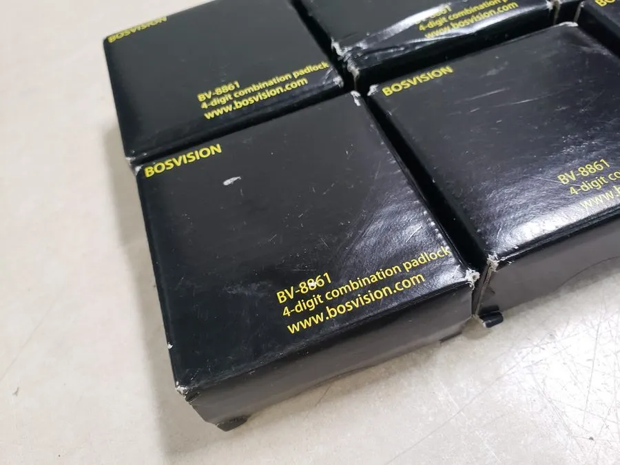 Такелажная скоба 6 PACK Bosvision Combination locks для Locker GATES 64MM 4-DIGI