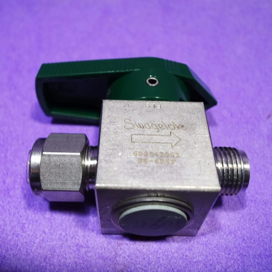 Клапан Box Of 2 Swagelok SS-6P6T Manual Stainless Plug Valve 3/8in