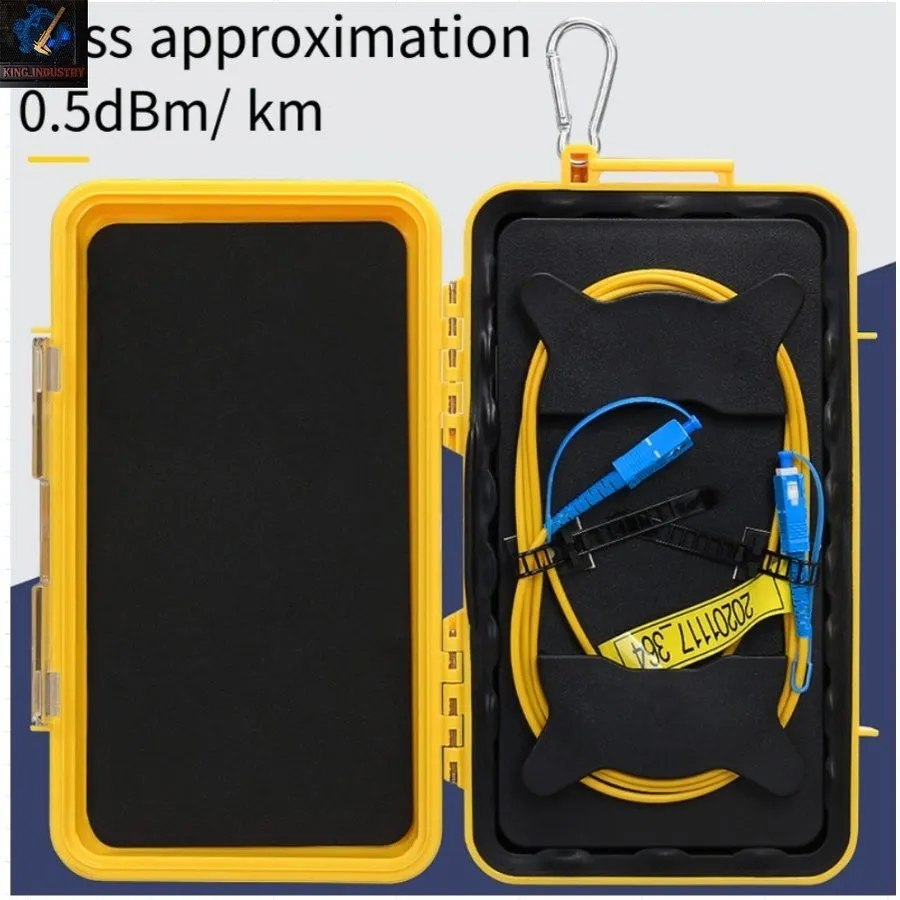 Инструмент ВОЛС A 1PCOTDR Launch Cable Box, 1kM SM G652D OTDR Dead Zone Eliminat — фото лота 2