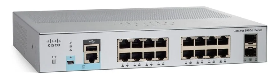 Коммутатор Cisco WS-C2960L-16TS-LL 16 Ports Managed Switch
