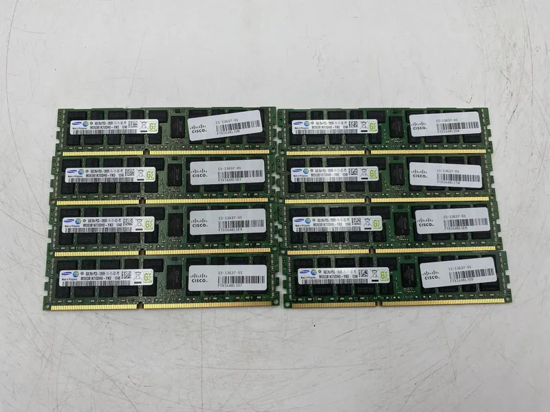 Модуль памяти 2 x 8GB Samsung M393B1K70DH0-YK0 2Rx4 PC3L-12800R DDR3 RAM (16GB i