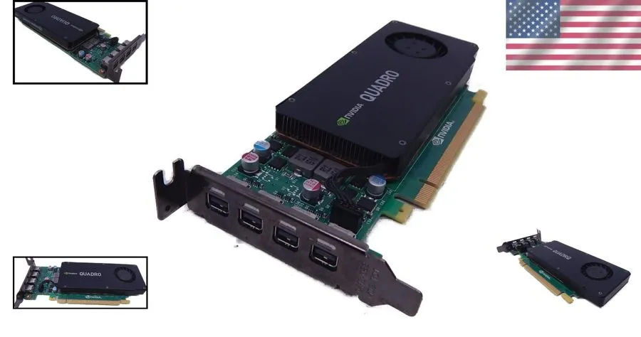 GPU-ускоритель NVIDIA Quadro K1200 4 GB GDDR5 PCI Express 2.0 16X Graphics Video
