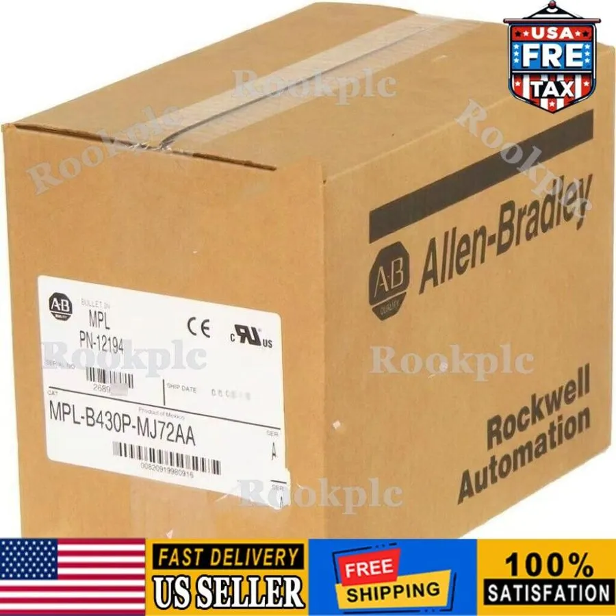Серводвигатель Allen-Bradley MPL-B430P-MJ72AA 480V AC Rotary Servo Motor
