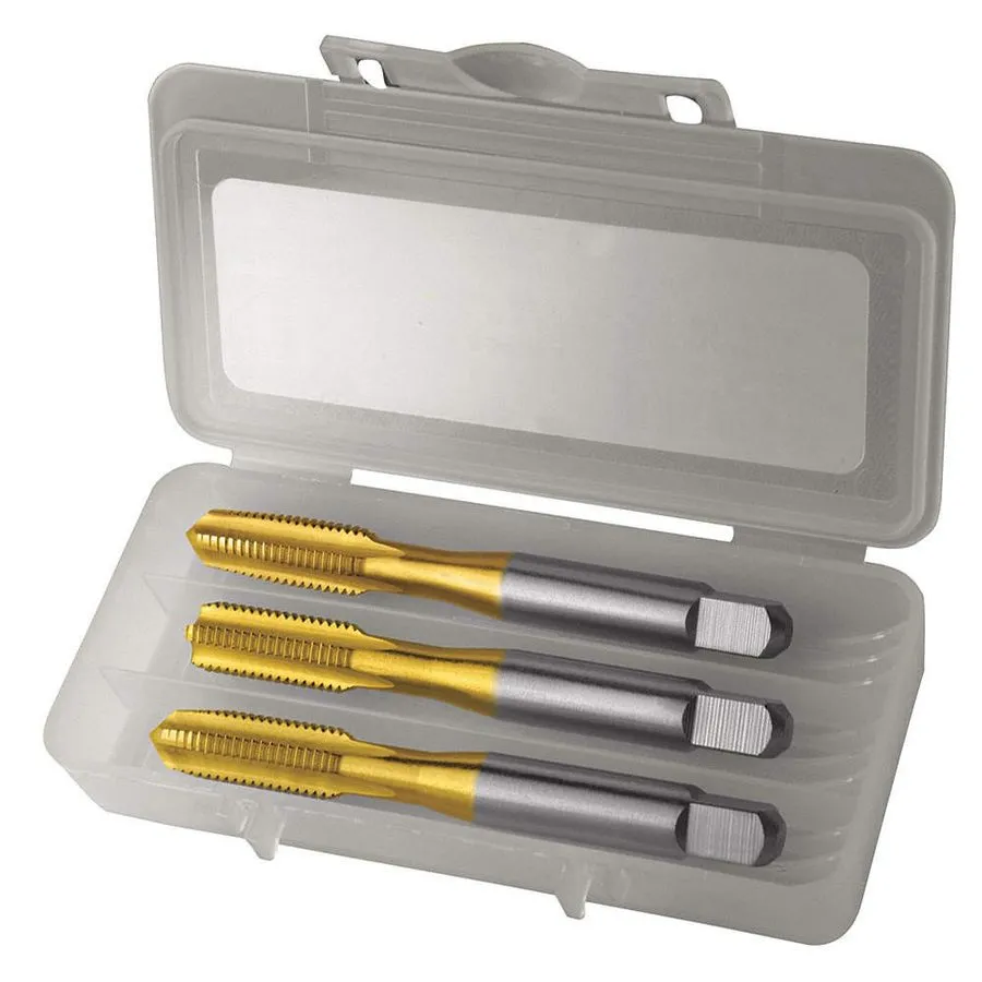 Режущий инструмент GREENFIELD THREADING 174507 Tap Set,Inch,1/4"-28 Thread Size, — фото лота 1