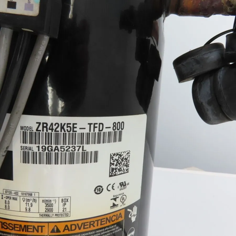 Компрессор Copeland ZR42K5E-TFD-800 Reciprocating Scroll Compressor 460V 3PH
