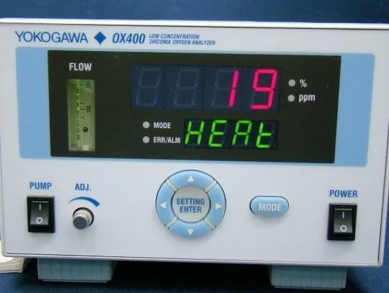 Датчик Yokogawa OX400 Zirconia Oxygen Analyzer Low Concentration Gas Meter