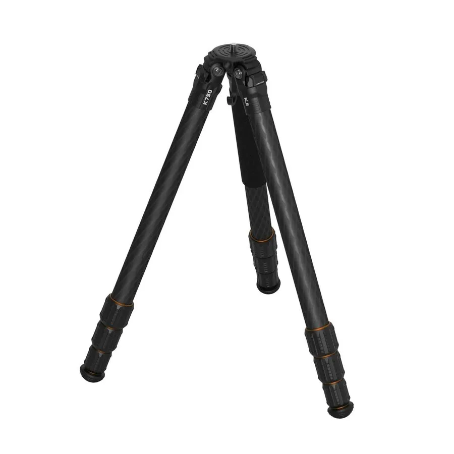 Оборудование видеонаблюдения KJI Kopfjäger K750 Adjustable Carbon Fiber Tripod K — фото лота 2