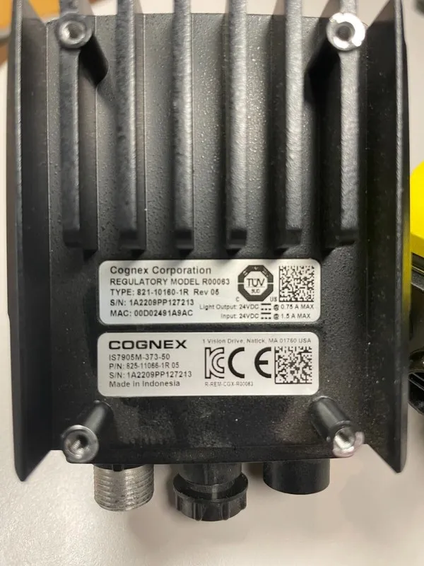 Камера машинного зрения Cognex IS7905M-373-50 Digital Industrial Vision Camera F