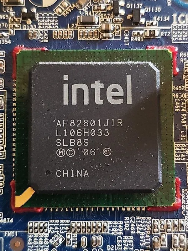 Материнская плата для HP Z600 Workstation Motherboard 591184-001 INTEL XEON SLBZ — фото лота 3