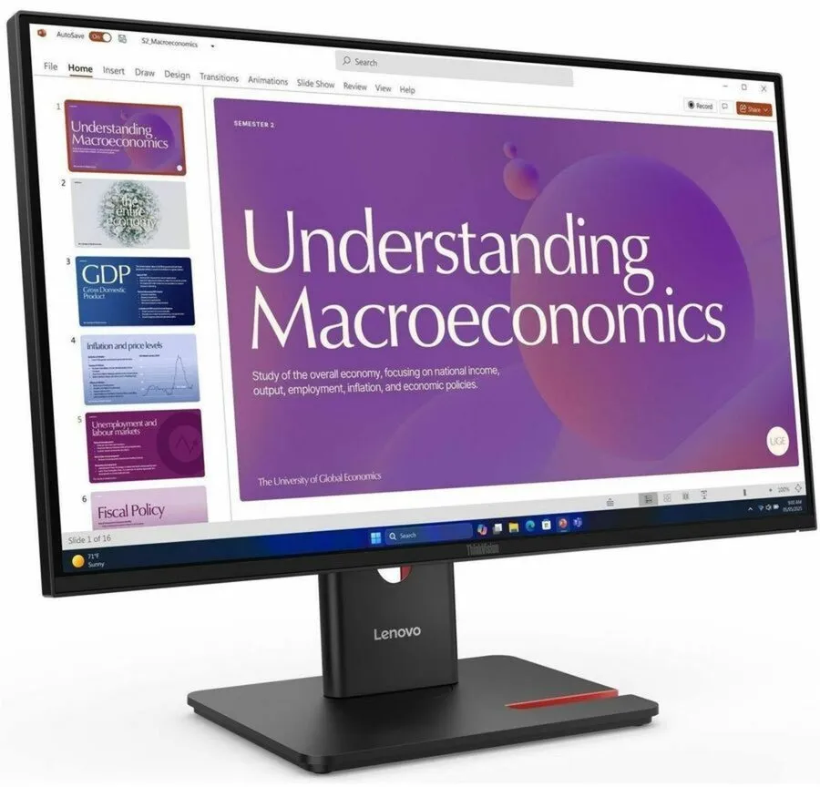 Монитор Lenovo ThinkVision T24D-40 24 Class Full HD LED Monitor 16:9 Eclipse Bla