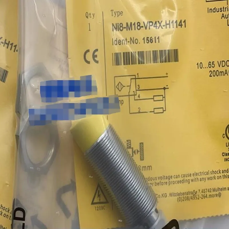 Датчик приближения Turck NI8-M18-VP4X-H1141 Inductive Proximity Sensor, 8 mm PNP
