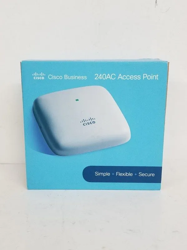 Точка доступа Wi-Fi Cisco CBW240AC 240AC Wireless Access Point Wi-Fi 5 802.11ac 