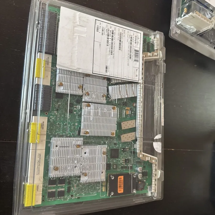 Коммутатор Cisco CPT-PTF256-10GX4 Packet Transport Fabric 256G Fabric Card 4x10G — фото лота 1