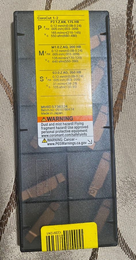 Режущий инструмент Sandvik Coromant N123J2-0556-0005-GF 1125 Parting and Groovin
