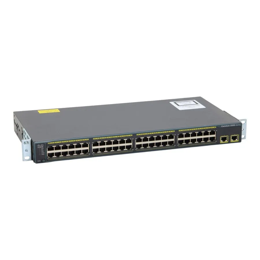 Коммутатор Cisco Catalyst 2960 Series WS-C2960-48TT-L V04 48-Port Ethernet Switc