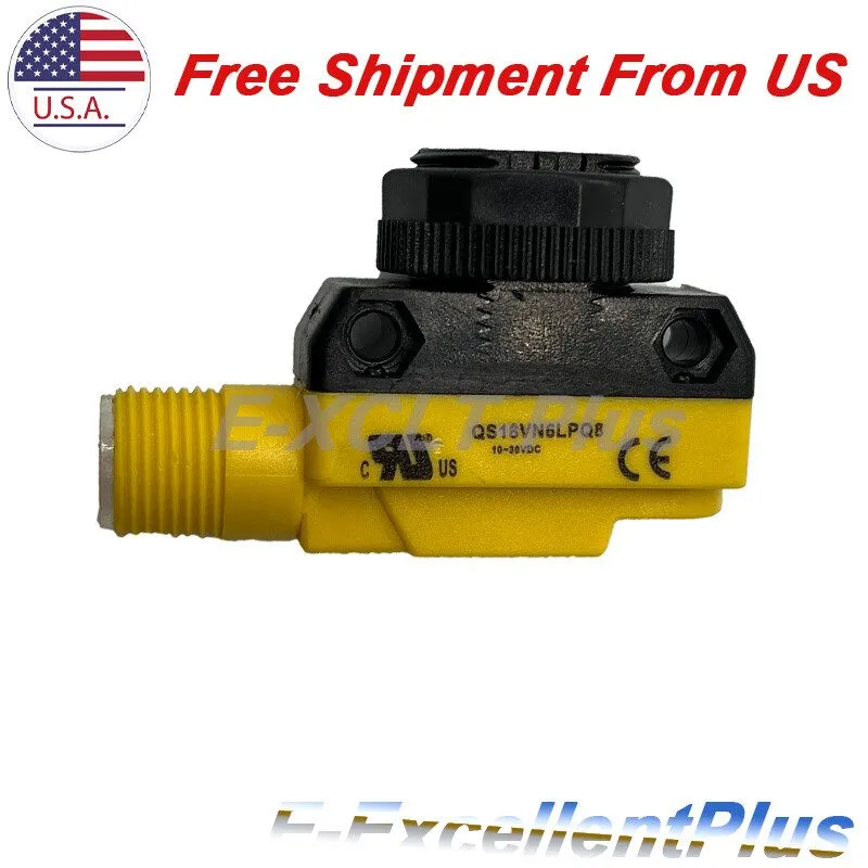 Фотоэлектрический датчик Banner QS18VN6LPQ8 Photoelectric Sensor 10-30VDC, 3500m